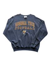 Load image into Gallery viewer, Georgia Tech Football Crewneck Sz M 20.5x25.5

