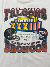 Load image into Gallery viewer, 1999 Super Bowl Atlanta Falcons vs Denver Broncos XL
