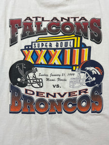 1999 Super Bowl Atlanta Falcons vs Denver Broncos XL