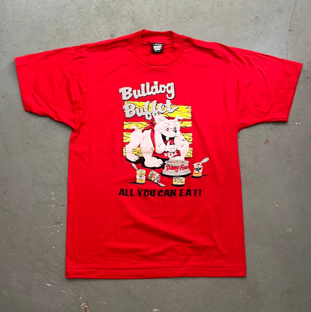 Bulldog Buffett Red Size Large