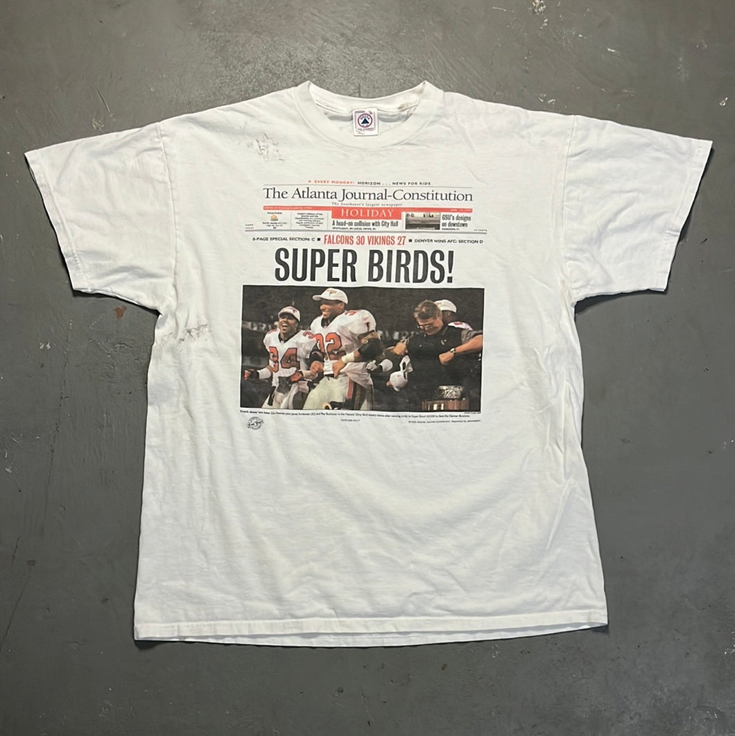 Atlanta Falcons Super Birds! Newspaper Print XL