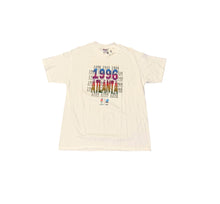 Load image into Gallery viewer, Atlanta Olympics 1996 AT&amp;T Deadstock NWT Hanes Tag Single Stitch Sz L 21x30.5
