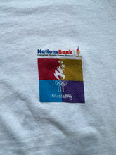 Load image into Gallery viewer, Atlanta Olympics 1996 Nations Bank Single Stitch Hanes Tag Sz XL 22x29.5
