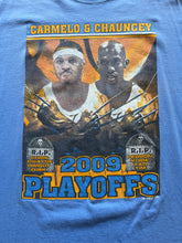 Load image into Gallery viewer, Denver Nuggets 2009 Playoffs Carmelo &amp; Chauncey Sz XL 22.5x29

