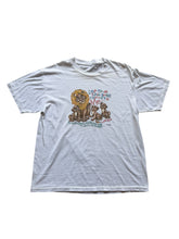 Load image into Gallery viewer, Let The Little Ones Come To Me Jesus Tee 1996 Cut Tag 20.5x28
