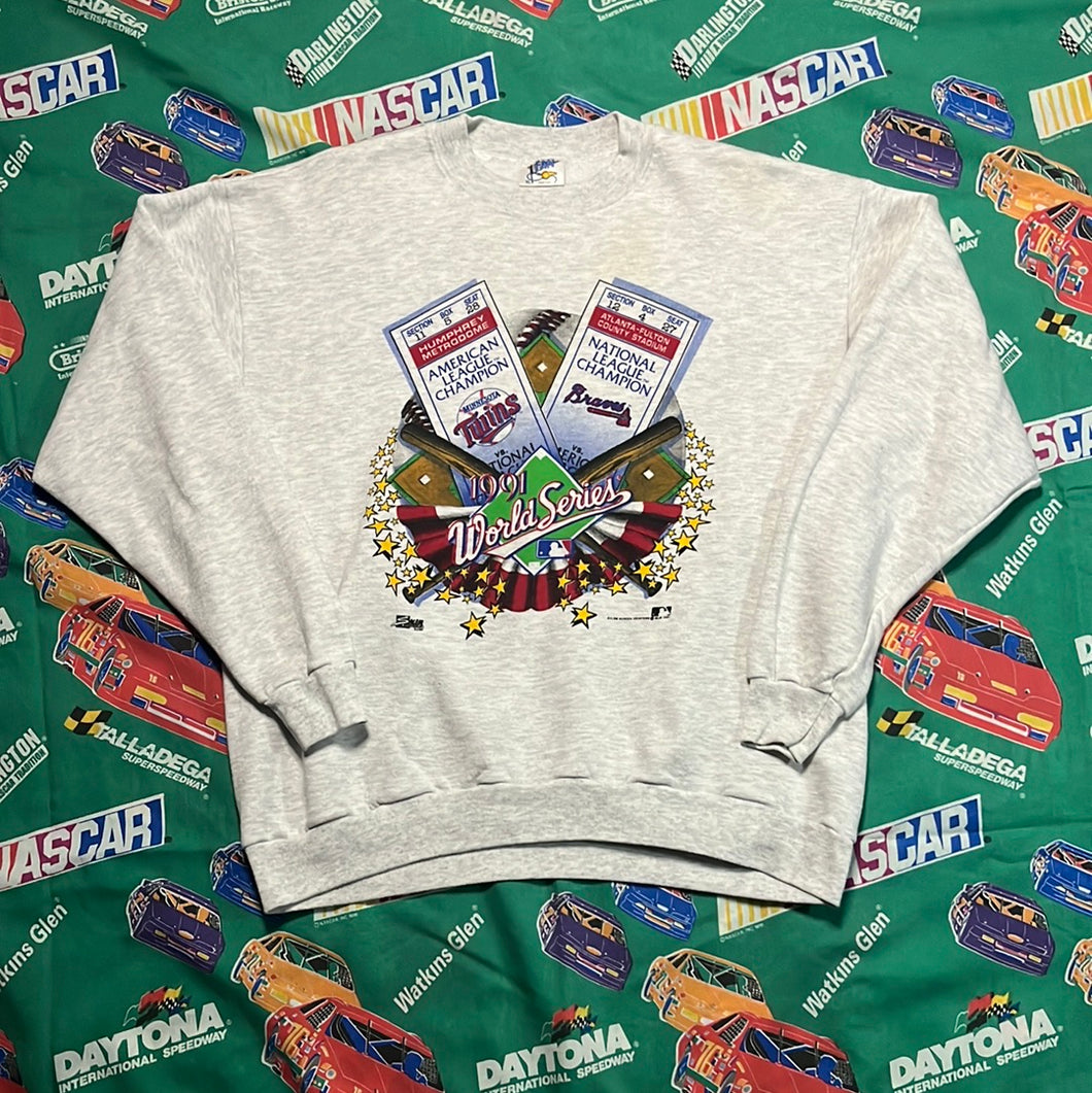 1991 World Series Braves vs. Twins Salem Size XL