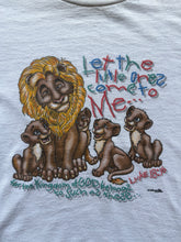 Load image into Gallery viewer, Let The Little Ones Come To Me Jesus Tee 1996 Cut Tag 20.5x28
