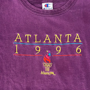 Atlanta Olympics 1996 Embroidered Purple XL