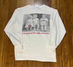 Georgia Bulldogs Vs. Florida Gators 1992 The Right Choice Longsleeve Small