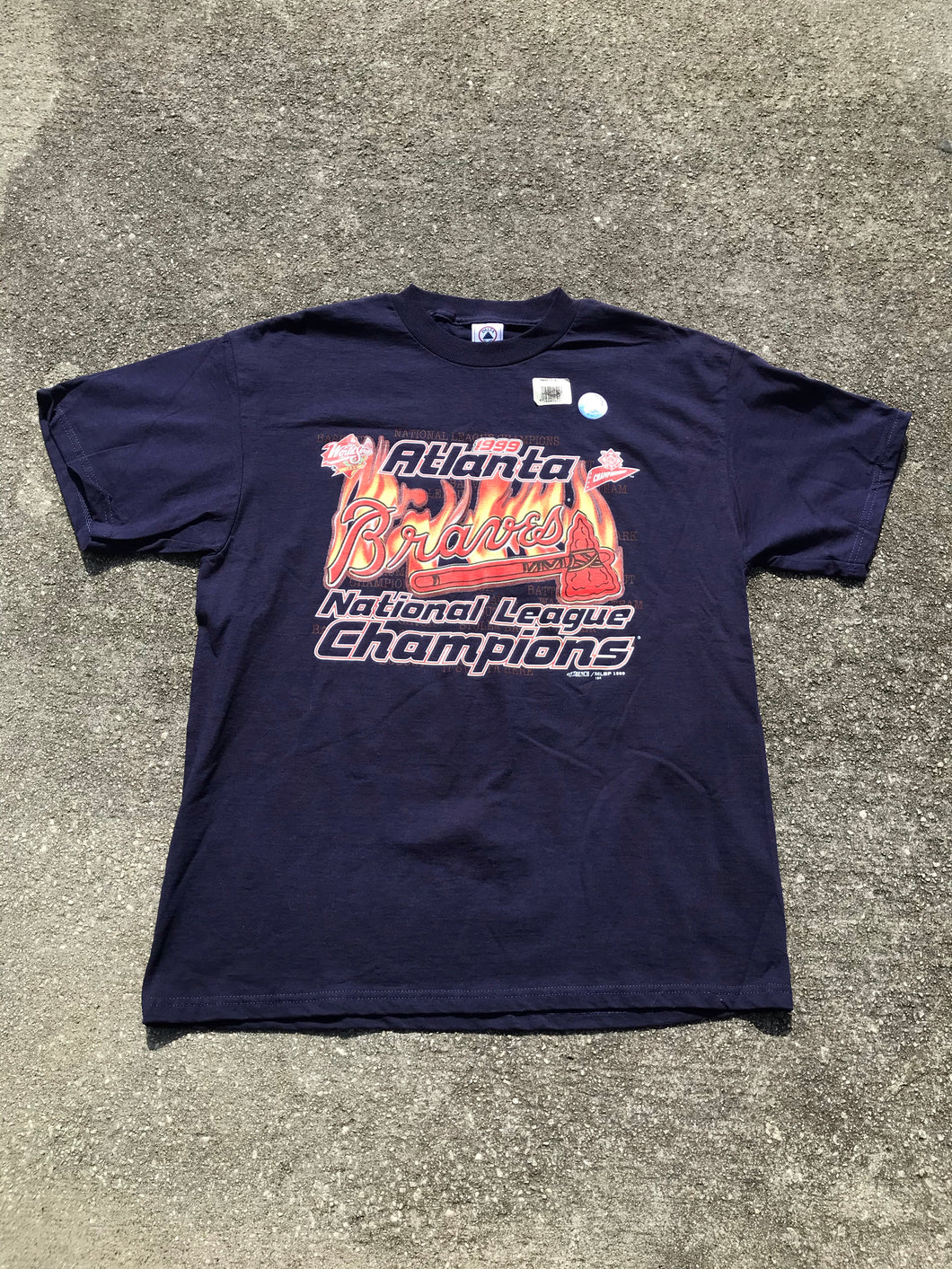 1999 Atlanta Braves National League Champions Tagged Size Large