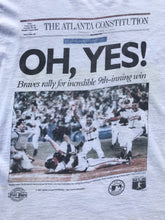 Load image into Gallery viewer, Atlanta Braves Oh, Yes! AJC Newspaper Tee Size Medium
