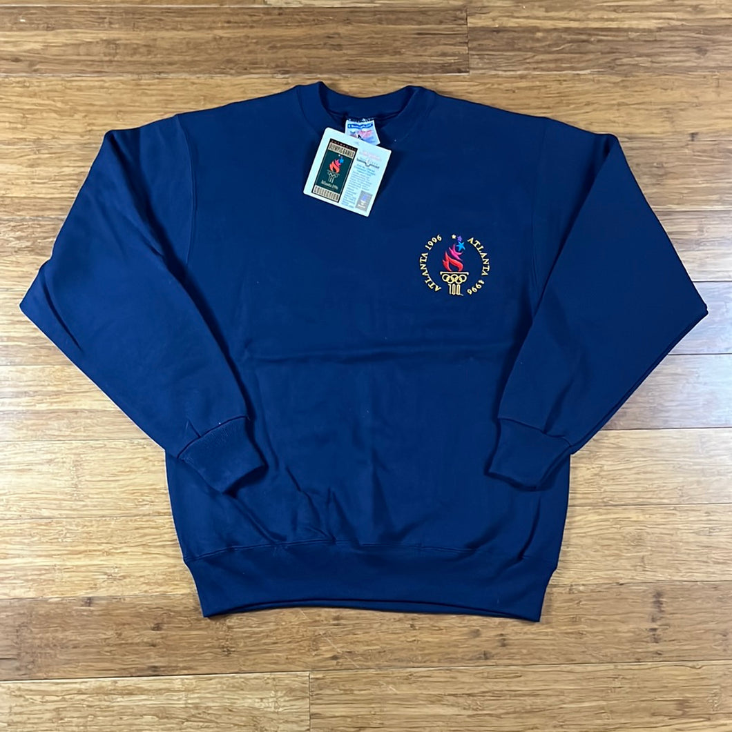 Atlanta Olympics 1996 Embroidered Crewneck NWT Size Medium