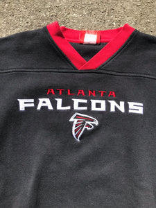 Atlanta Falcons Embroidered V-Neck Tagged Size Large