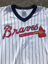 Load image into Gallery viewer, Atlanta Braves Majestic #10 Jersey Size Medium
