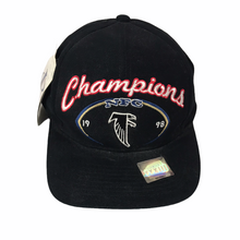 Load image into Gallery viewer, Atlanta Falcons 1998 NFC Champions Logo Athletic Strapback
