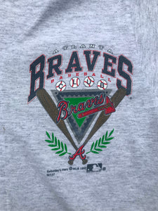 Atlanta Braves 1992 Saturday’s Hero Signal Sports Jersey Size Small