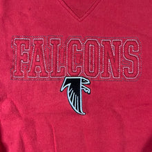 Load image into Gallery viewer, Atlanta Falcons Vintage Reebok Red Crewneck Size XL
