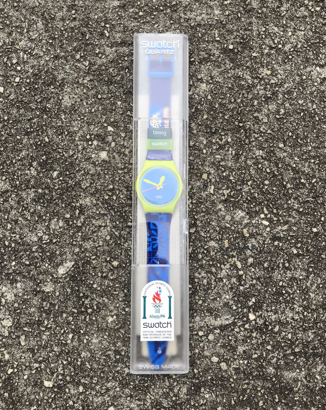 1996 Atlanta Olympics Swatch Watch New